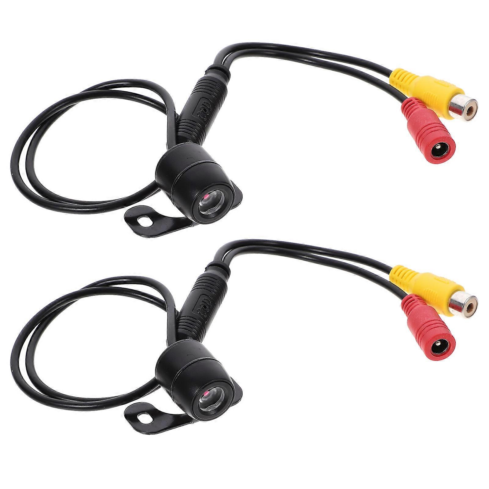 Black 4Pcs Car Rearview Camera For Drivers Equipped With Wide Angle Technology For Enhanced Reverse View And Collision Risk Reduction