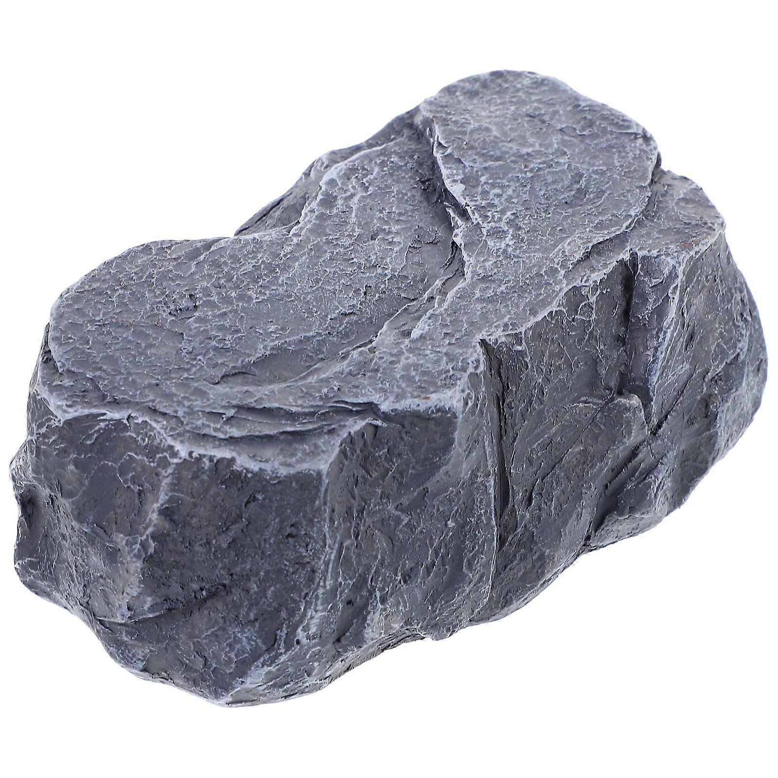 Hidden Key Boxes 4Pcs Fake Stone Key Security Safe Box For Outdoor Key Storage Grey Weatherproof Design