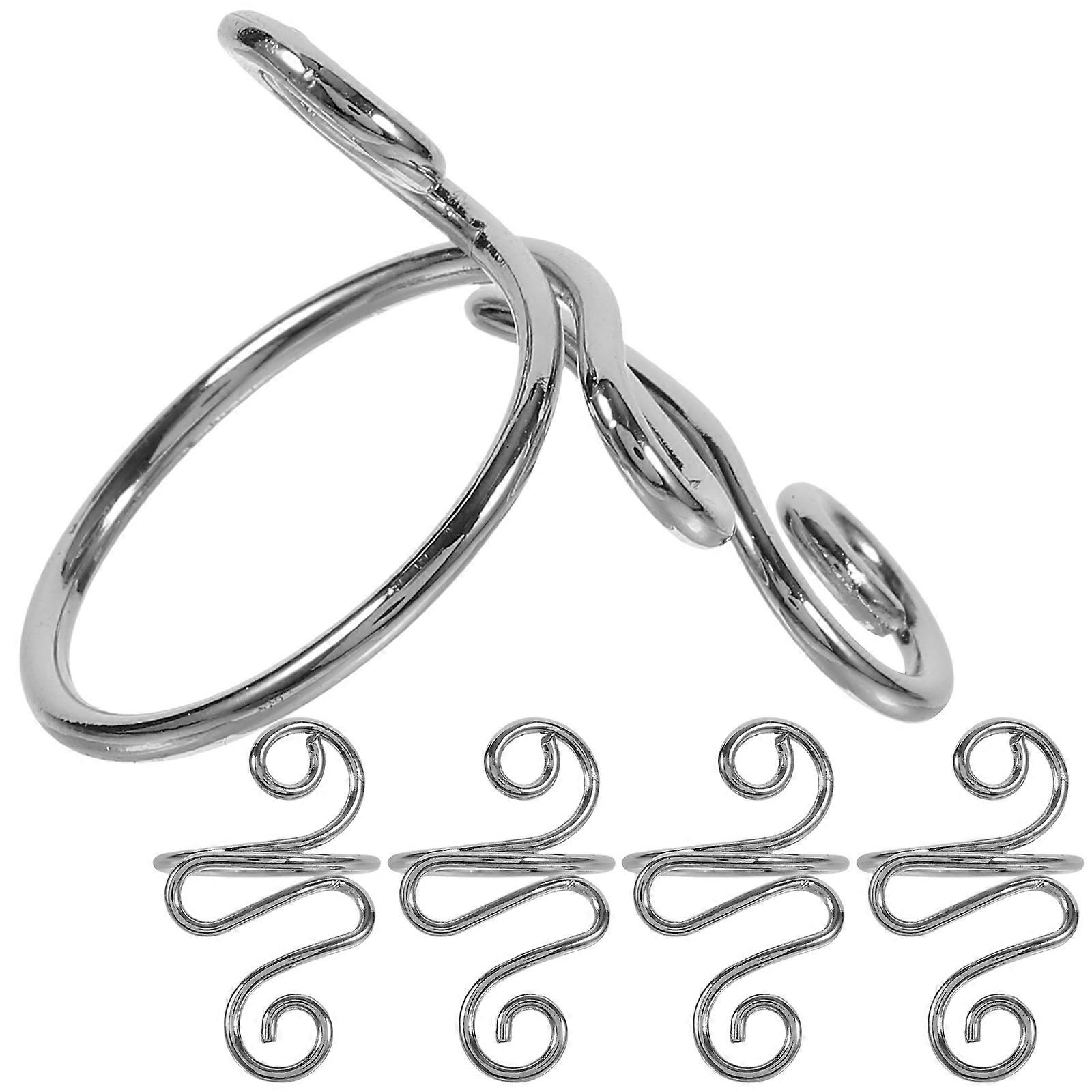 Crochet Tension Ring DIY Knitting Craft Enthusiasts Creative Shaped 2.00X0.60X0.50CM Reliable Material 15 Pcs