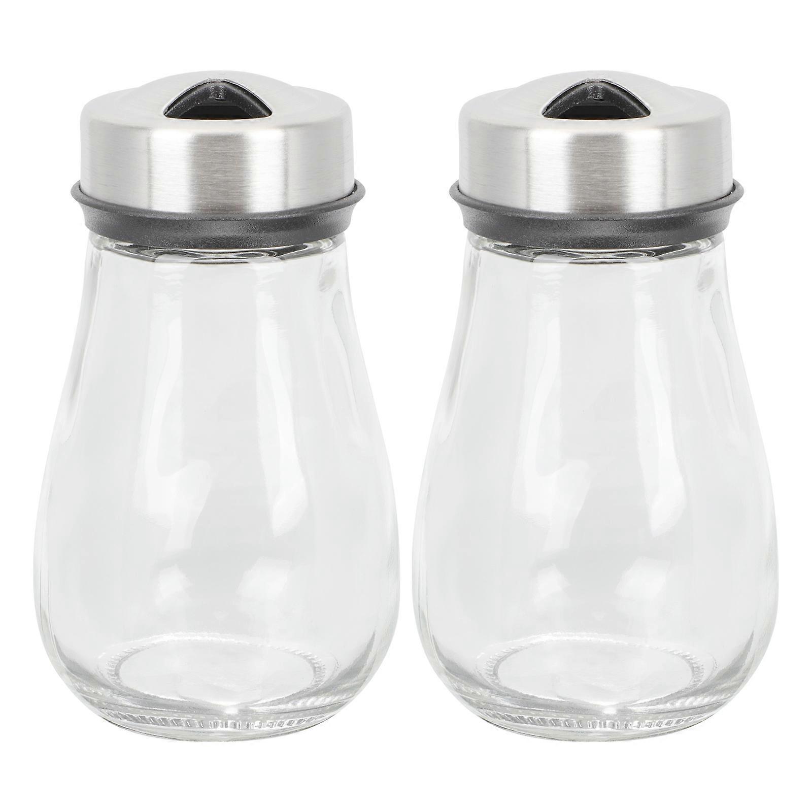 Condiment Bottles Multipurpose Pepper Storage Jars for Home Use 6Pcs
