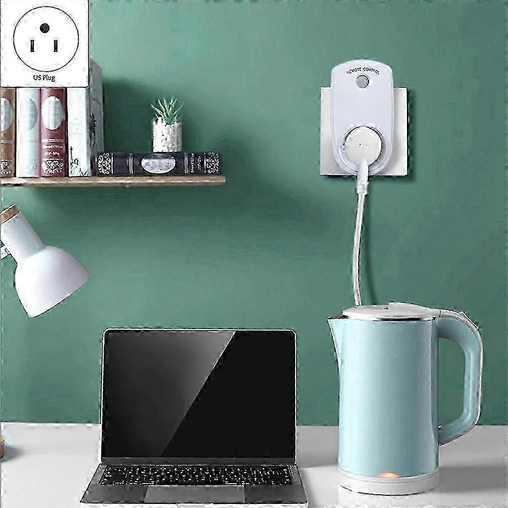 Interrupteur Sans Fil RF 120V - Prise Télécommandée Pour Luminaires, Ventilateurs, Guirlandes