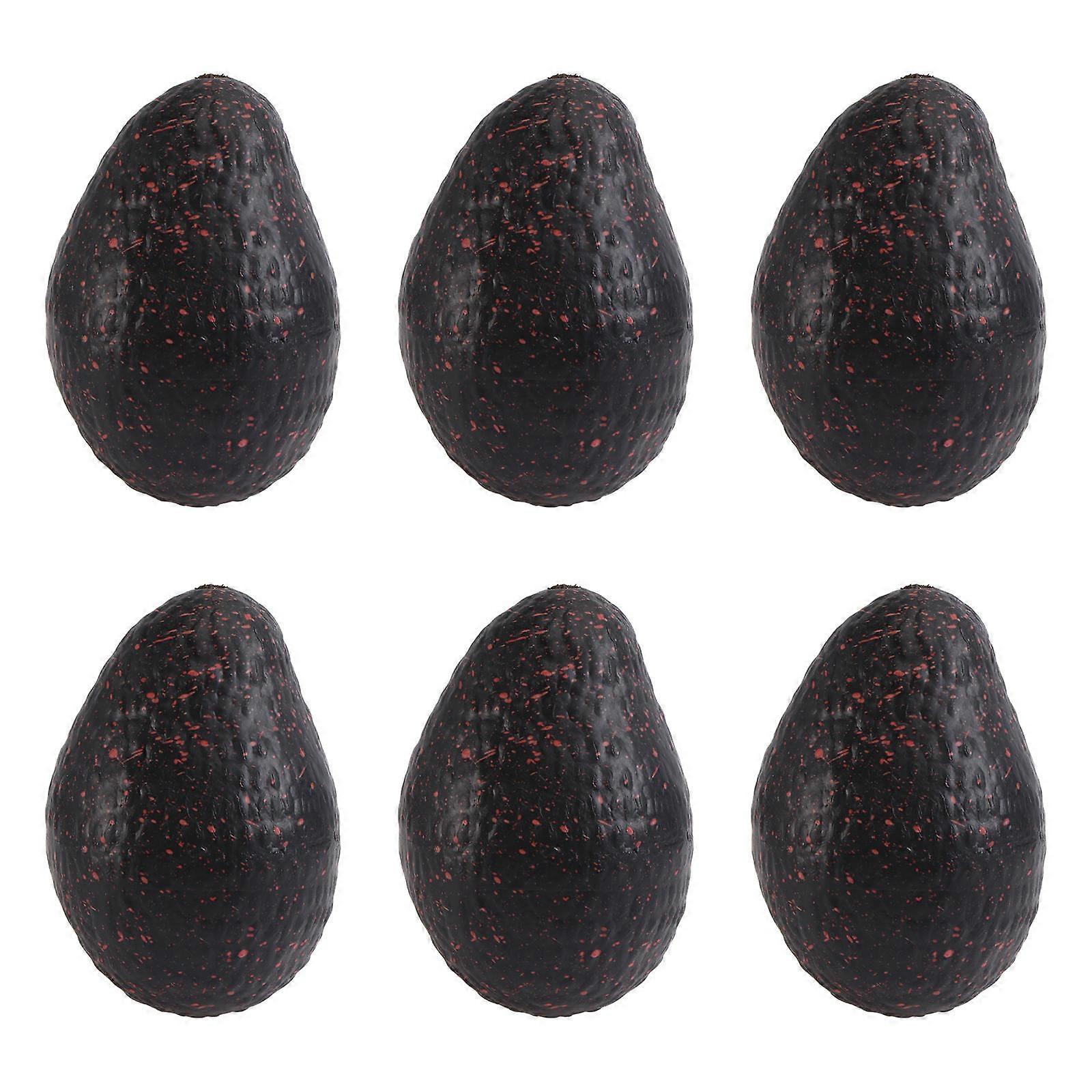 Artificial Fruit Decor for Photography 18Pcs Avocados Ornaments Simulation