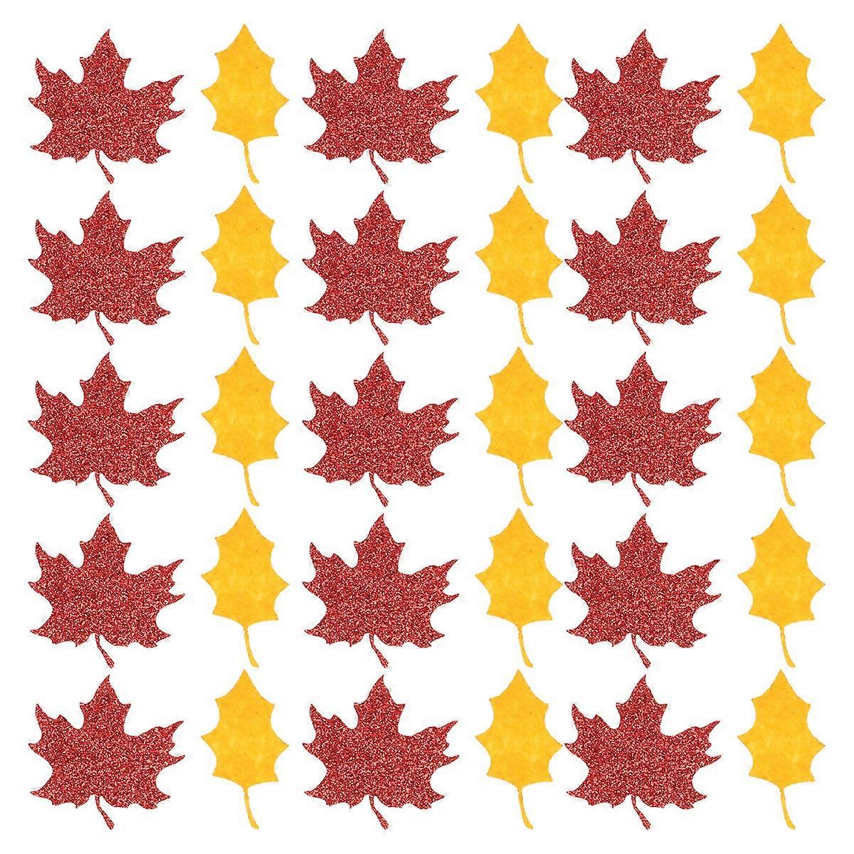 Thanksgiving Leaf Decoration Maple Leaf Set for Party Decoration 600Pcs