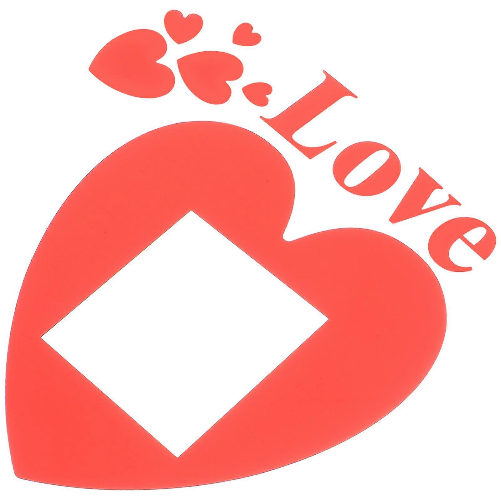 Acrylic Decals For Kitchen And Study Room Smooth Surface 8.25x7.47in Gift 8 Sets