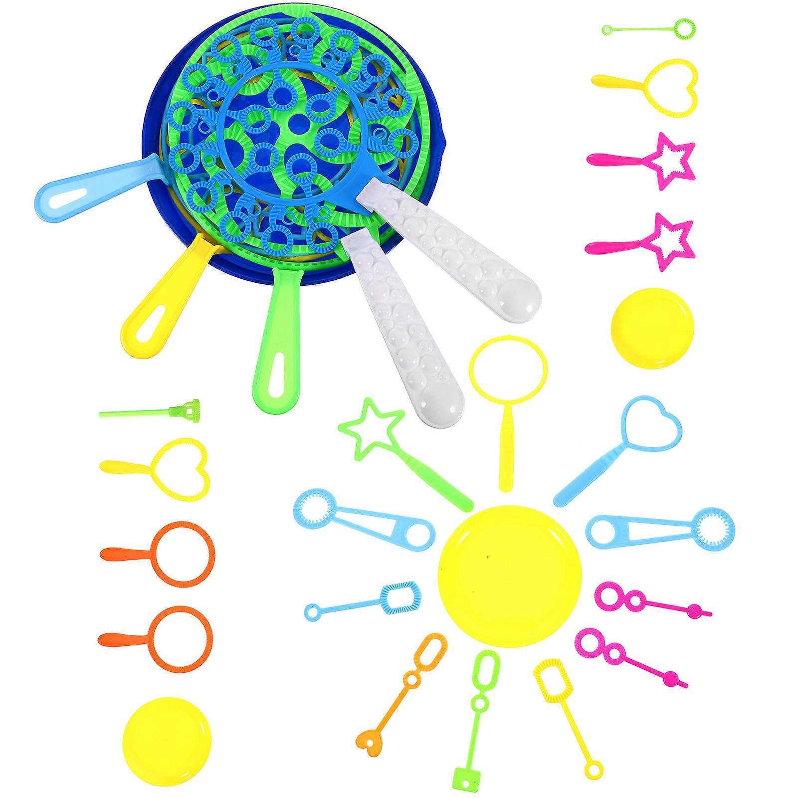 28Pcs Bubble Wand Set for Bubble Made of for Kids