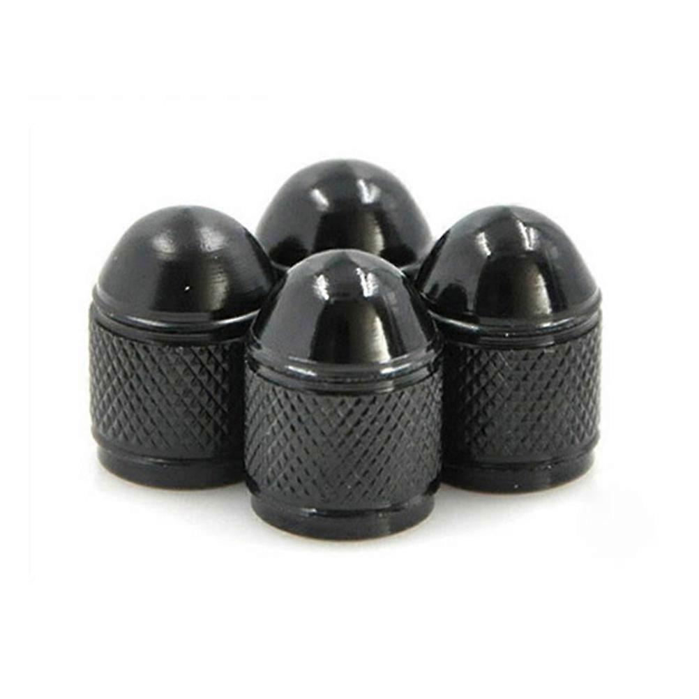 Bullet Type Auto Tyre Cap for Car Protection 12Pcs Black Covers