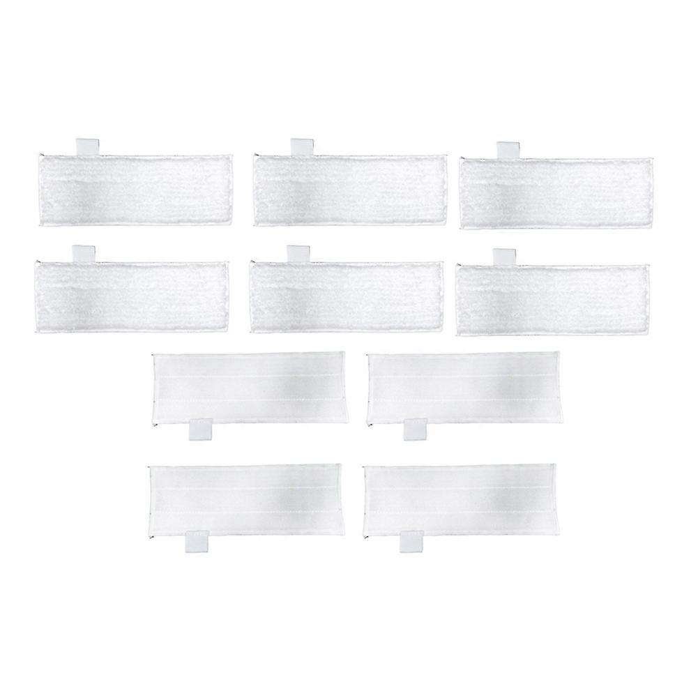 Steam Mop Cloths for Dupray Steamer Steam Reusable Mop Pads Accessories for Multi-Surface Floor 10Pcs