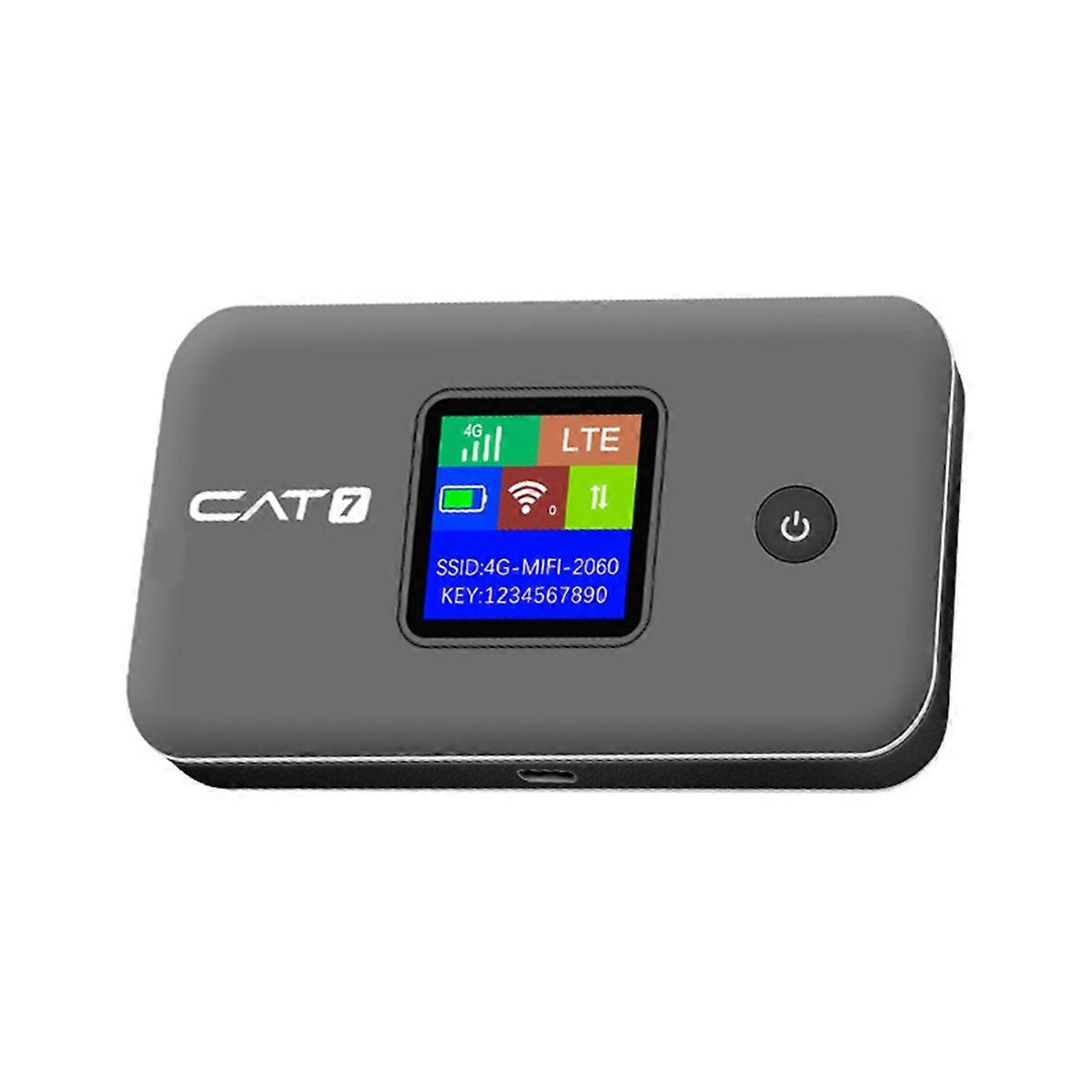 Cat7 WiFi6 Mobile Router 4G LTE Wireless Router Dual Band 2.4G&5.8G 300Mbps Pocket MiFi Modem with S