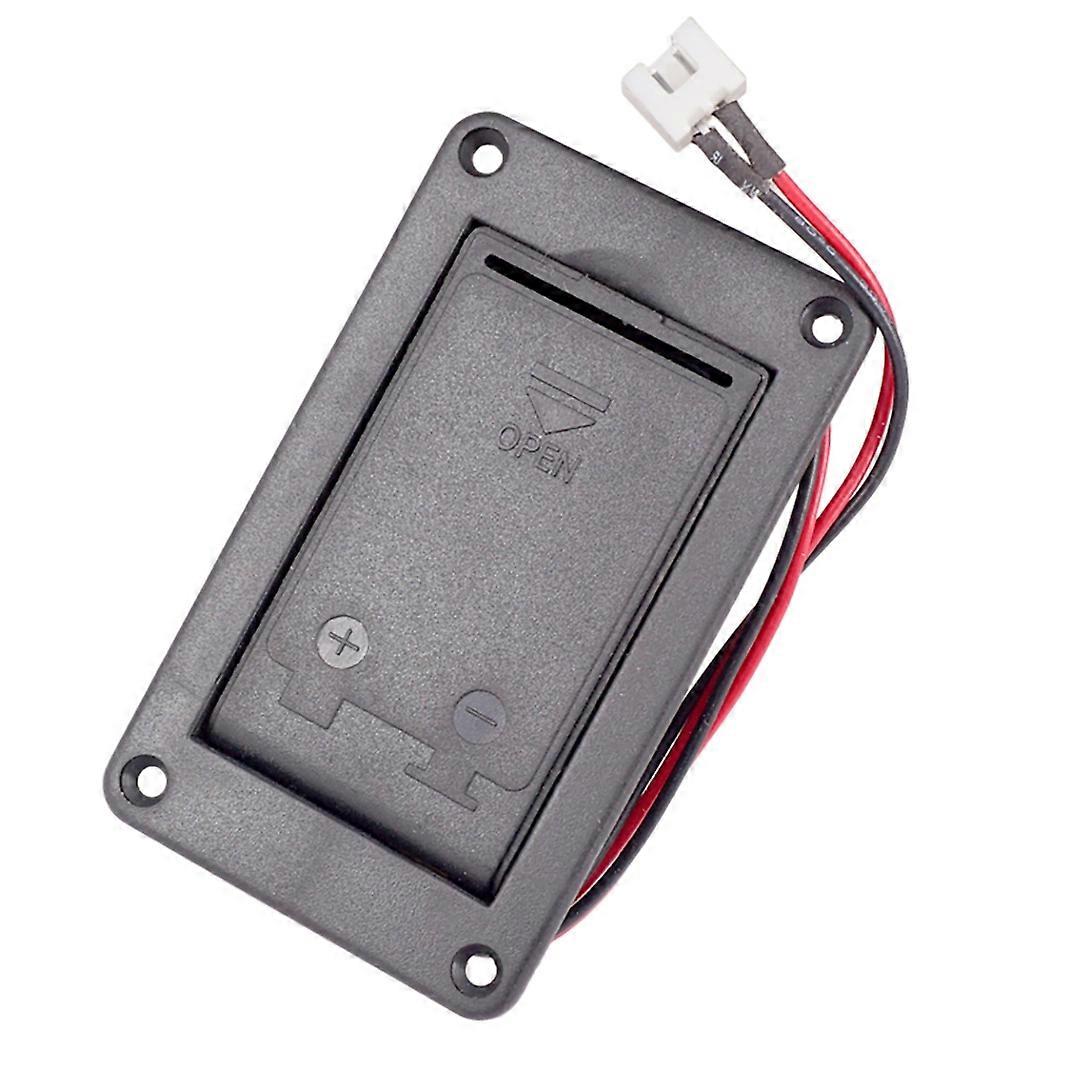 9V Mount Guitar Active Battery Hold Box for Electric Guitar 