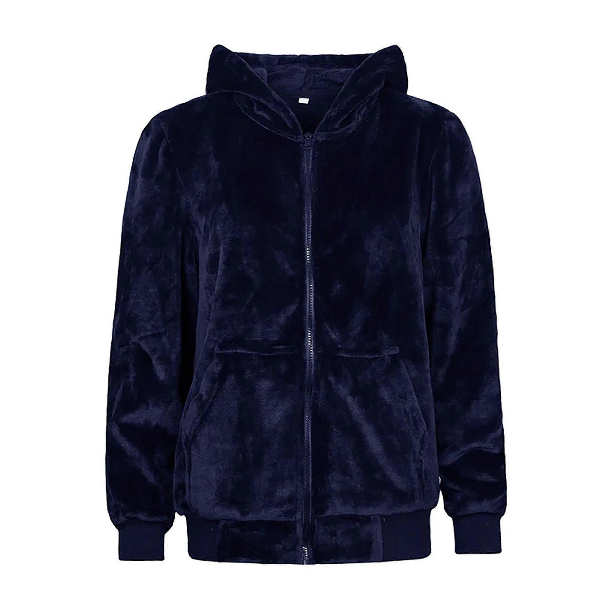 Heat Holders - Ladies Warm Soft Fleece Snoodie Hoodie