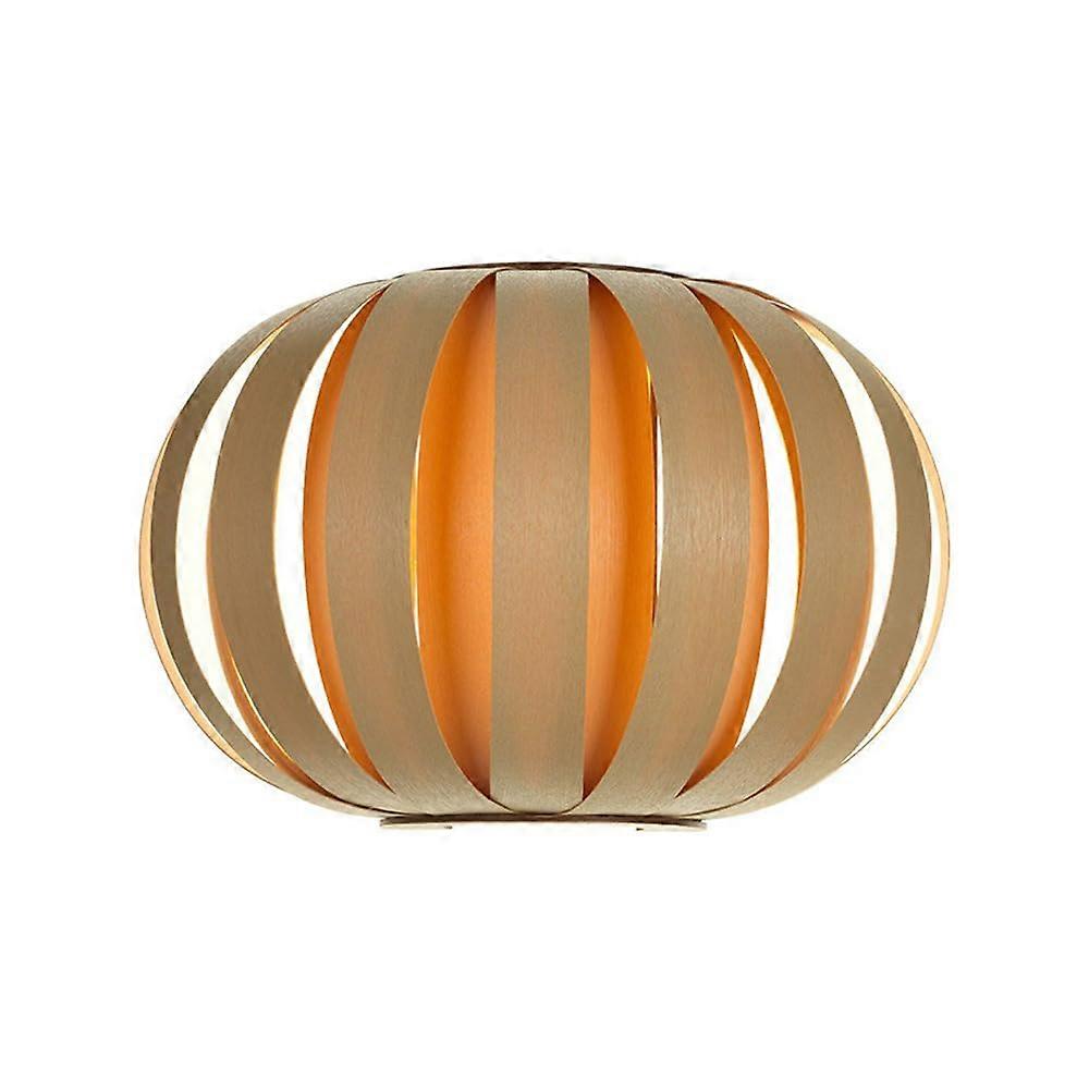 Lantern Shape Wooden Wall Sconce JapaneseStyle Solid Wood E27 Wall Light Half Indoor Wall Lamp