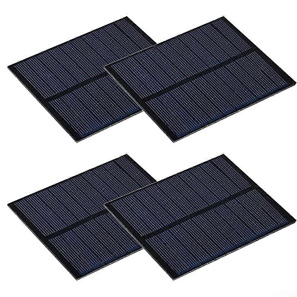 Mini Solar Cells 4Pack 5V 230mA Output, Efficient Charging, DIY Electronics Projects, Compact Portable Design