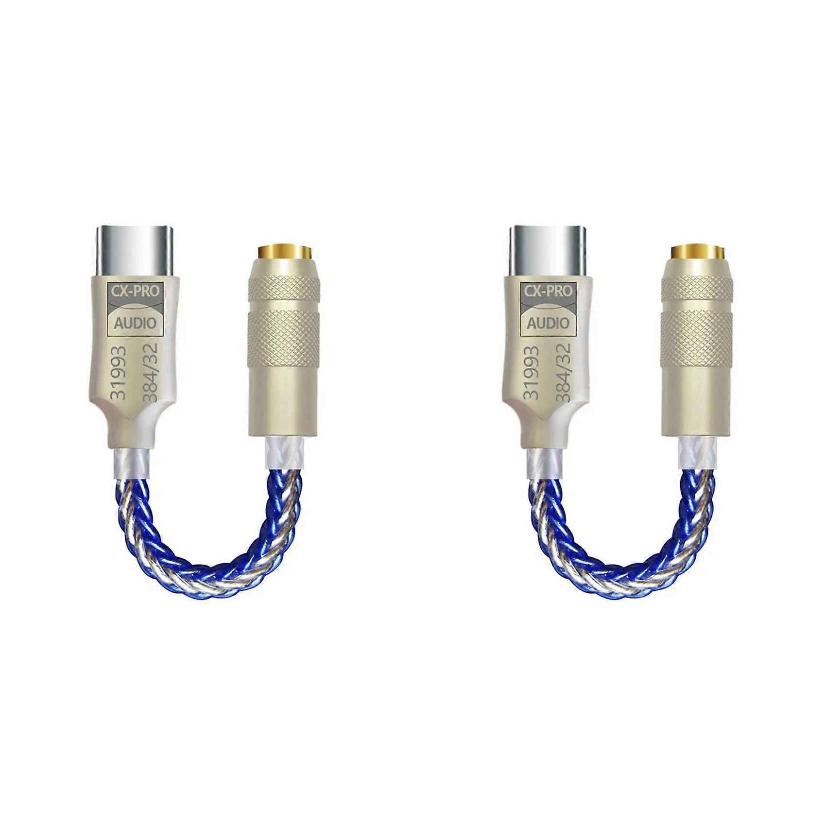 2X CX31993 HiFi DAC Type C to 3.5mm Headphone Amplifier Audio Decoder IEM AMP Mobile Phone Adapter B