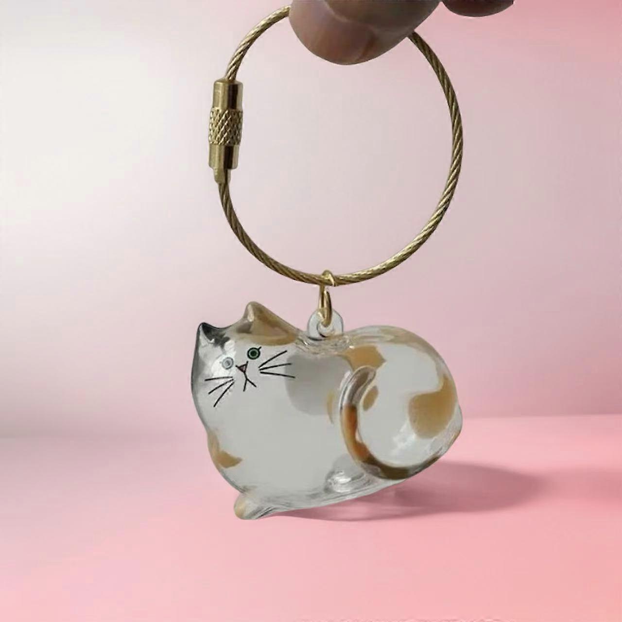 Dog Cat Hair Keychain Fur Container To Fill with Key Ring Accessories Capsule Pendant Storage Bag Pet Put in Keepsake Poodle