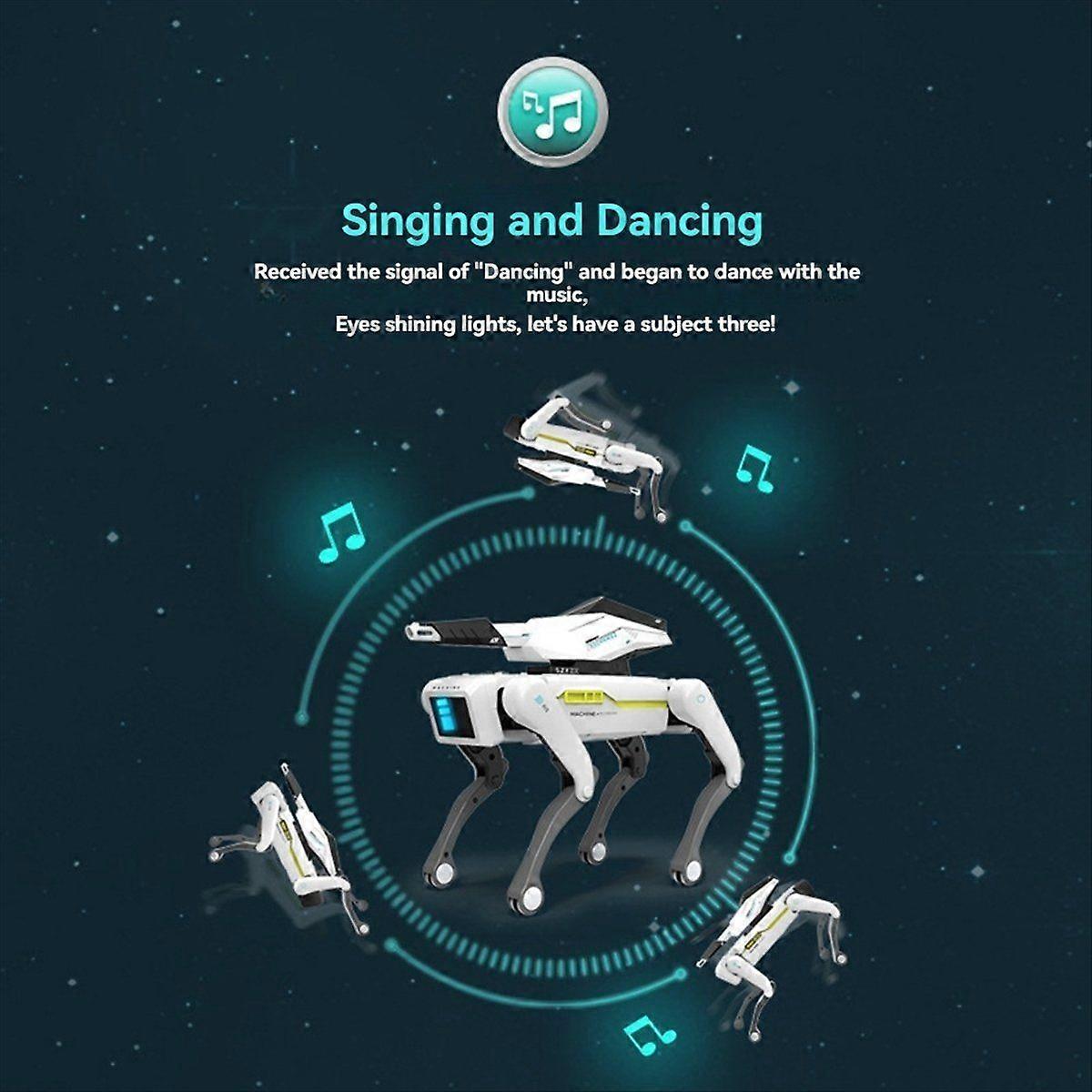 Intelligent Machine Dog Voice Dialogue AI Robot Phone Remote Control