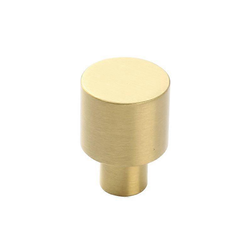 Set of 4 Modern Solid Brass Kitchen Cabinet Knobs - 20 x 30mm