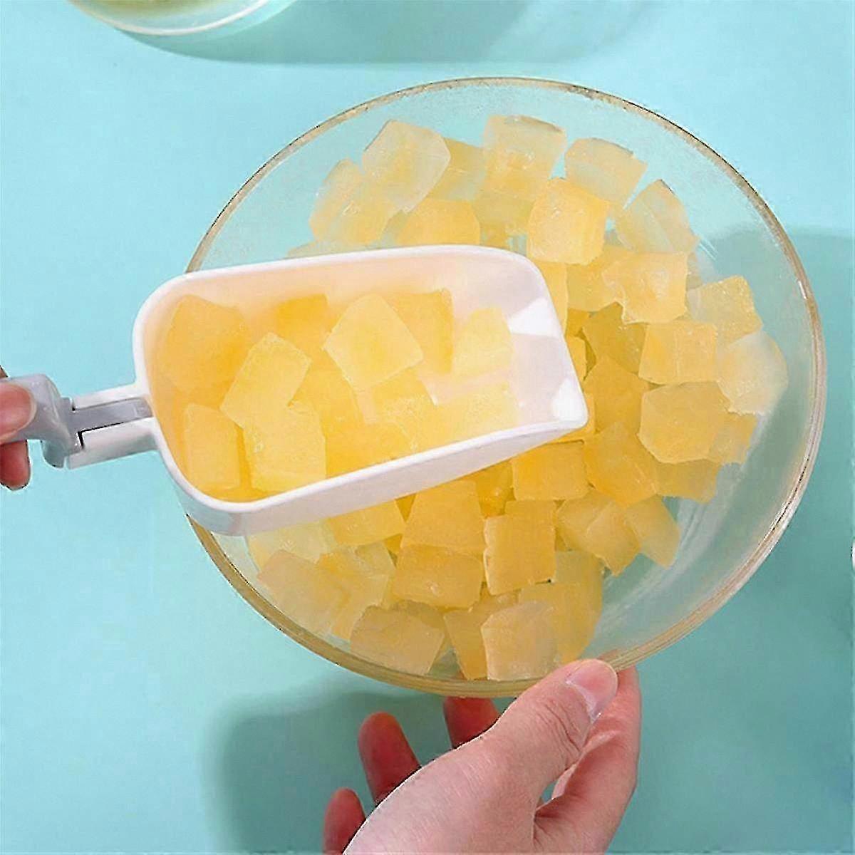 Adjustable Kitchen Spoon Set with Ergonomic Handle, Ideal Ice Scoop and Cooking Tool for Everyday Use