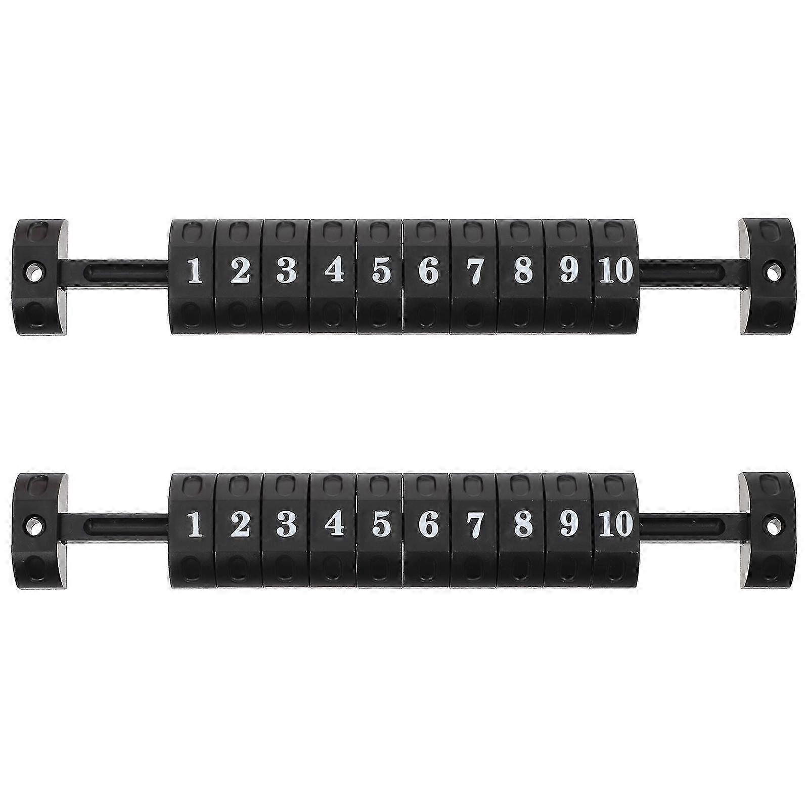 2 stk. biljardpoengtavle for biljardbordspill og bordfotballpoengtavle