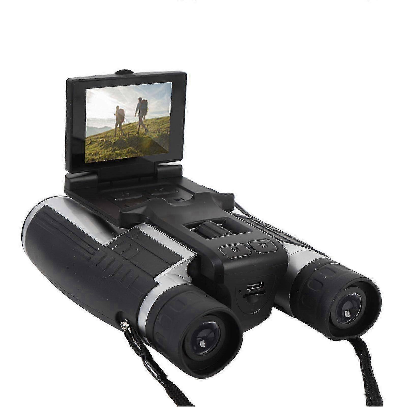 2.4 LCD Digital Binoculars with Camera for Adults, 12x32 48MP 2.5K Video Photo Recoder miao4