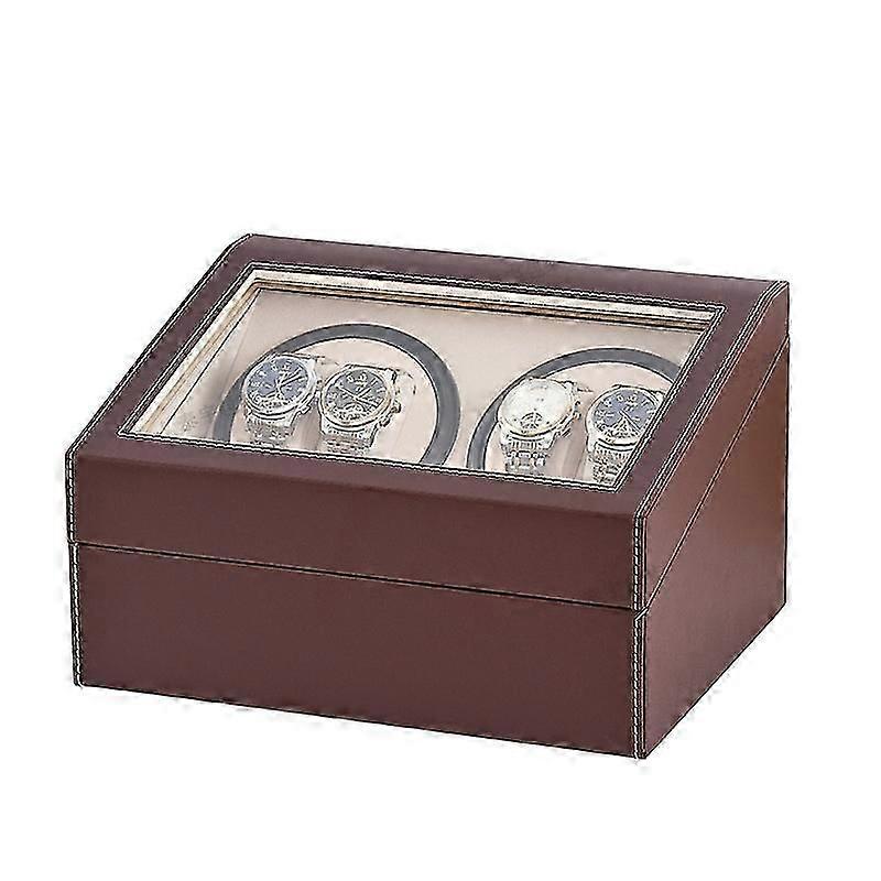 Avvolgitore per orologi in pelle 4 plus 6 High End Watch Box Orologio meccanico automatico