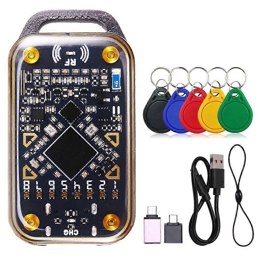 Chameleon Ultra RFID Smart Chip Reader Smart Card Emulator NFC Duplicator+5XCUID Keychain 125K 13.5