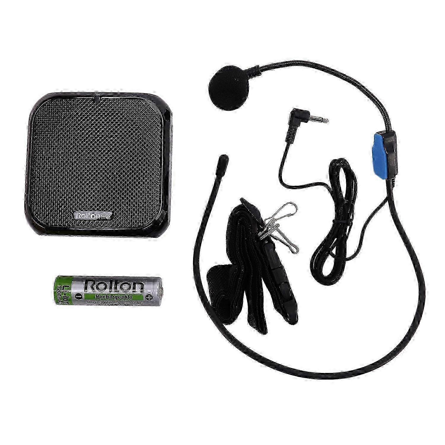 Rolton K400 Portable Voice Amplifier Amplifier with Line Microphone Speaker FM Radio MP3 Teacher Tra