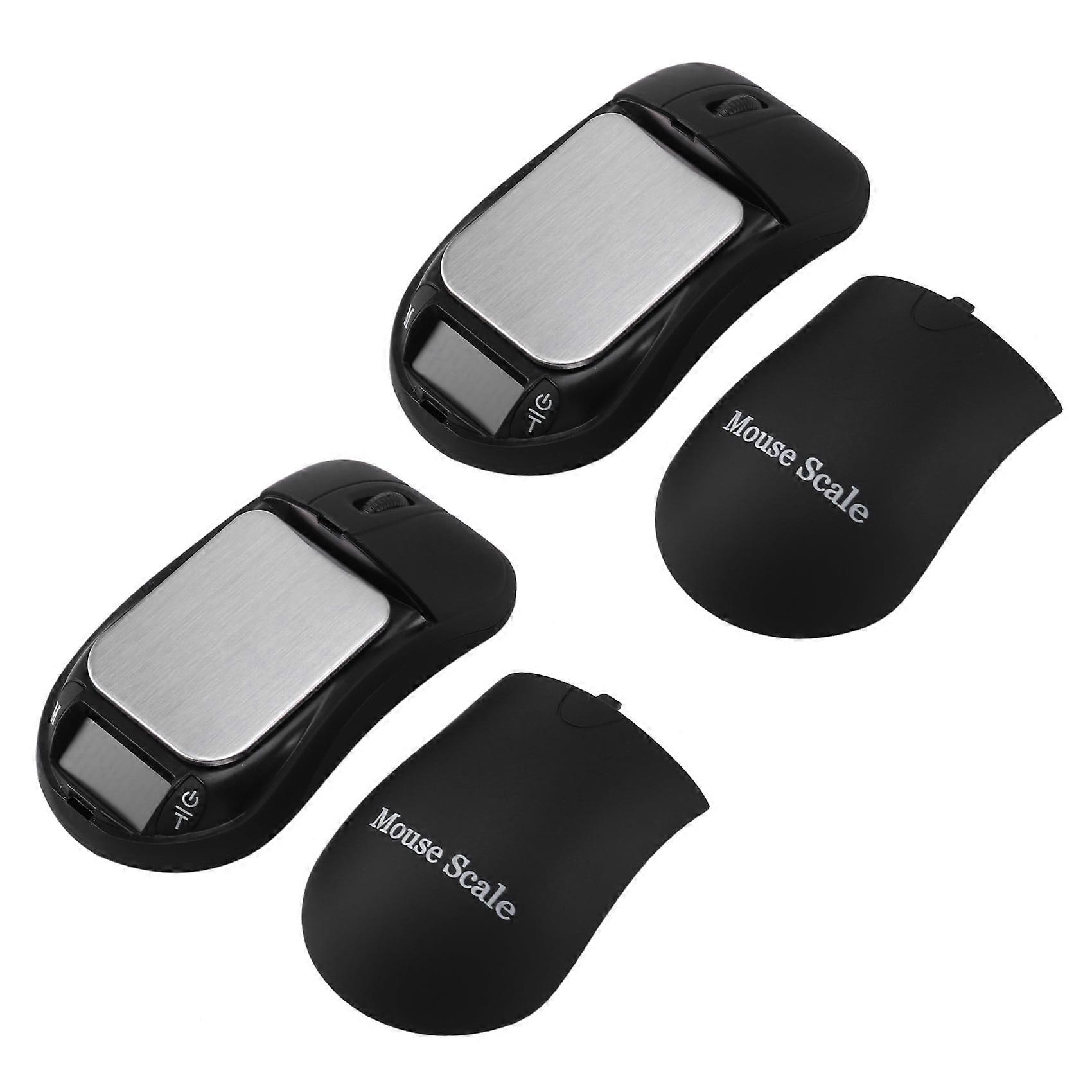 2X 500G x 0.01G Digital Pocket Scale Balance Weight Scales Mini Scales Electronic Weigh Balance for Real Mouse Function