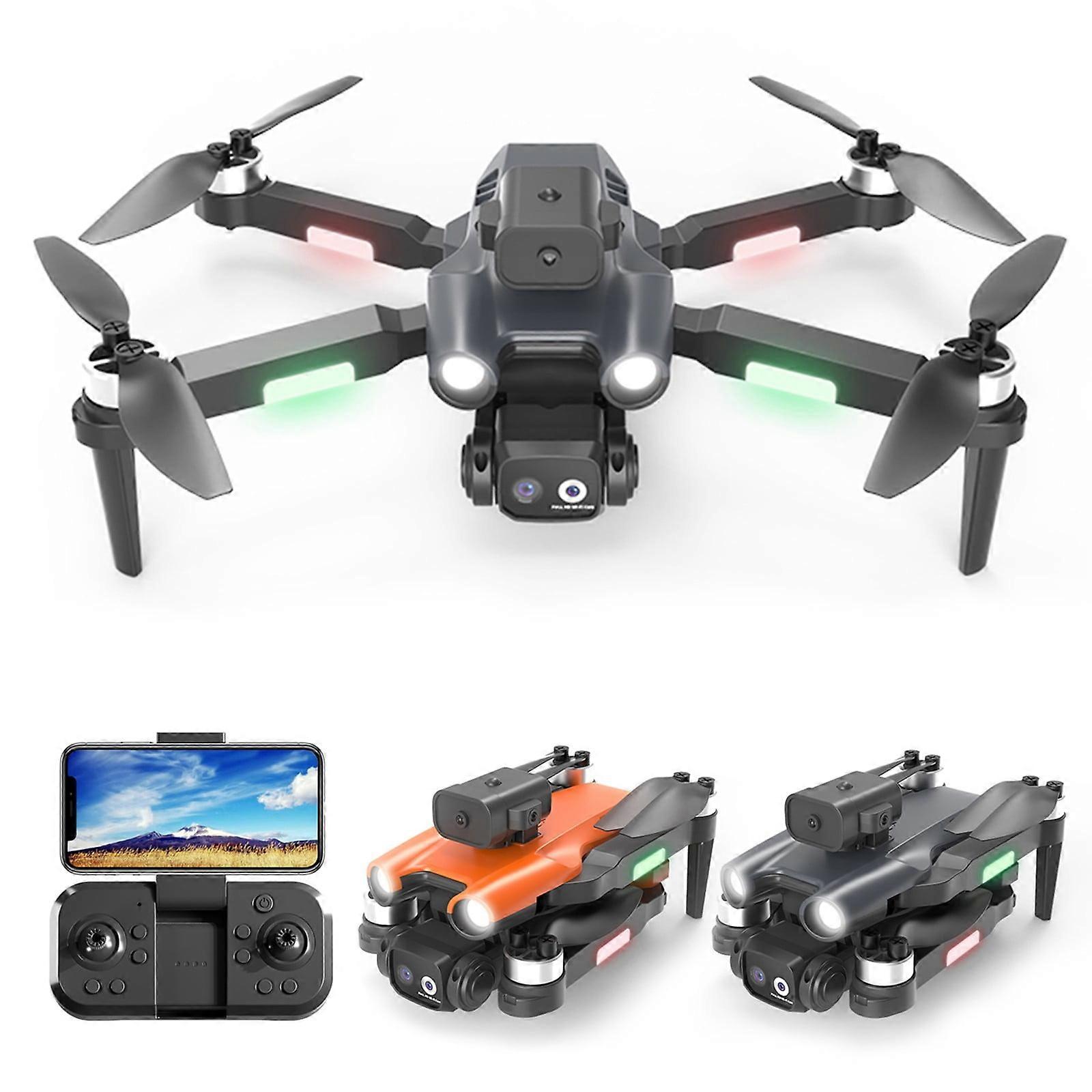 Brushless Drone with 1080P Camera, WiFi FPV, Altitude Hold, Obstacle Avoidance, Headless Mode, Follow Me, 2.4G RC Quadcopter for Adults & Kids