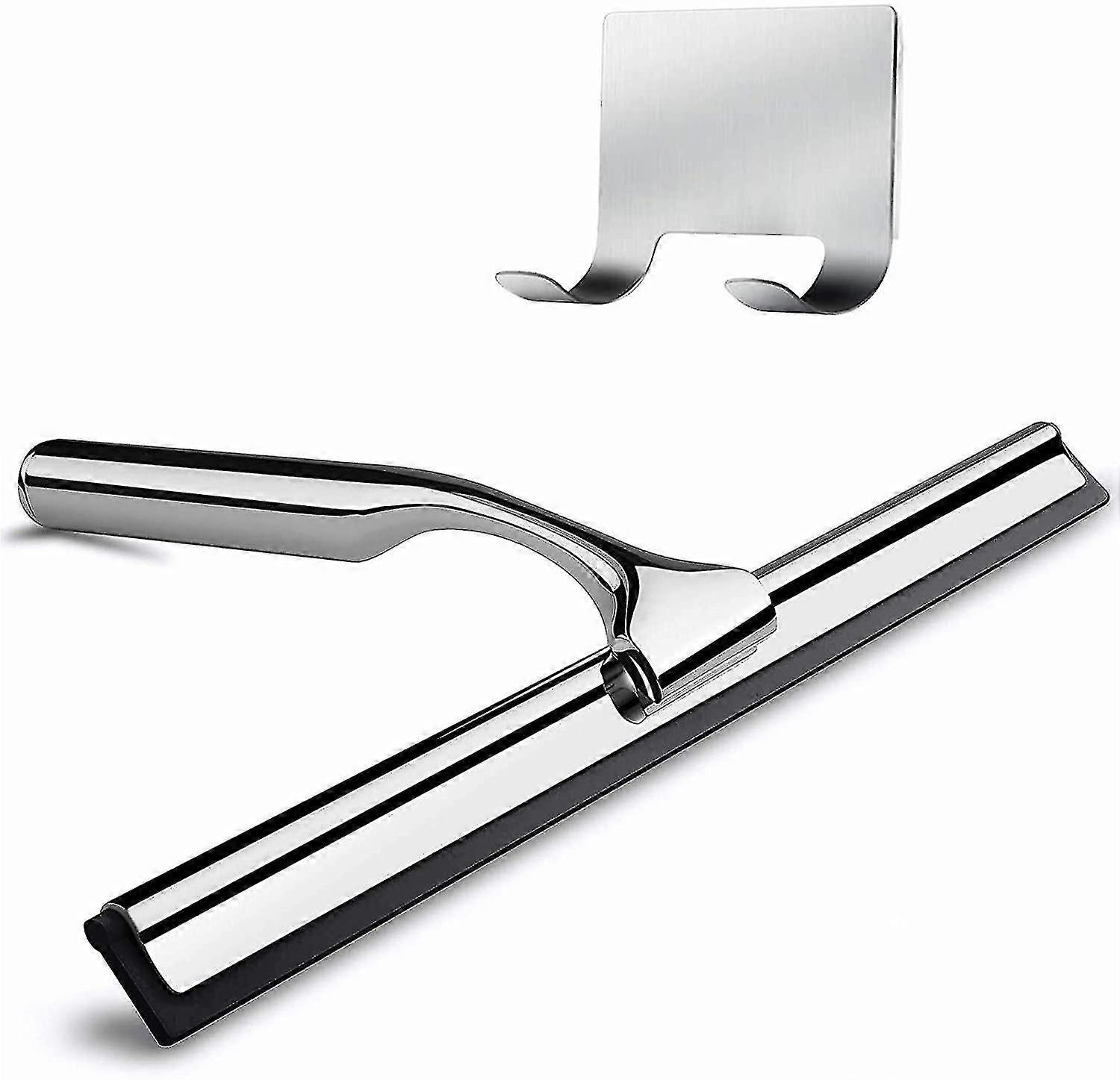 Shower Squeegee, Window Squeegee Stainless Steel Squeegee Shower Squeegee