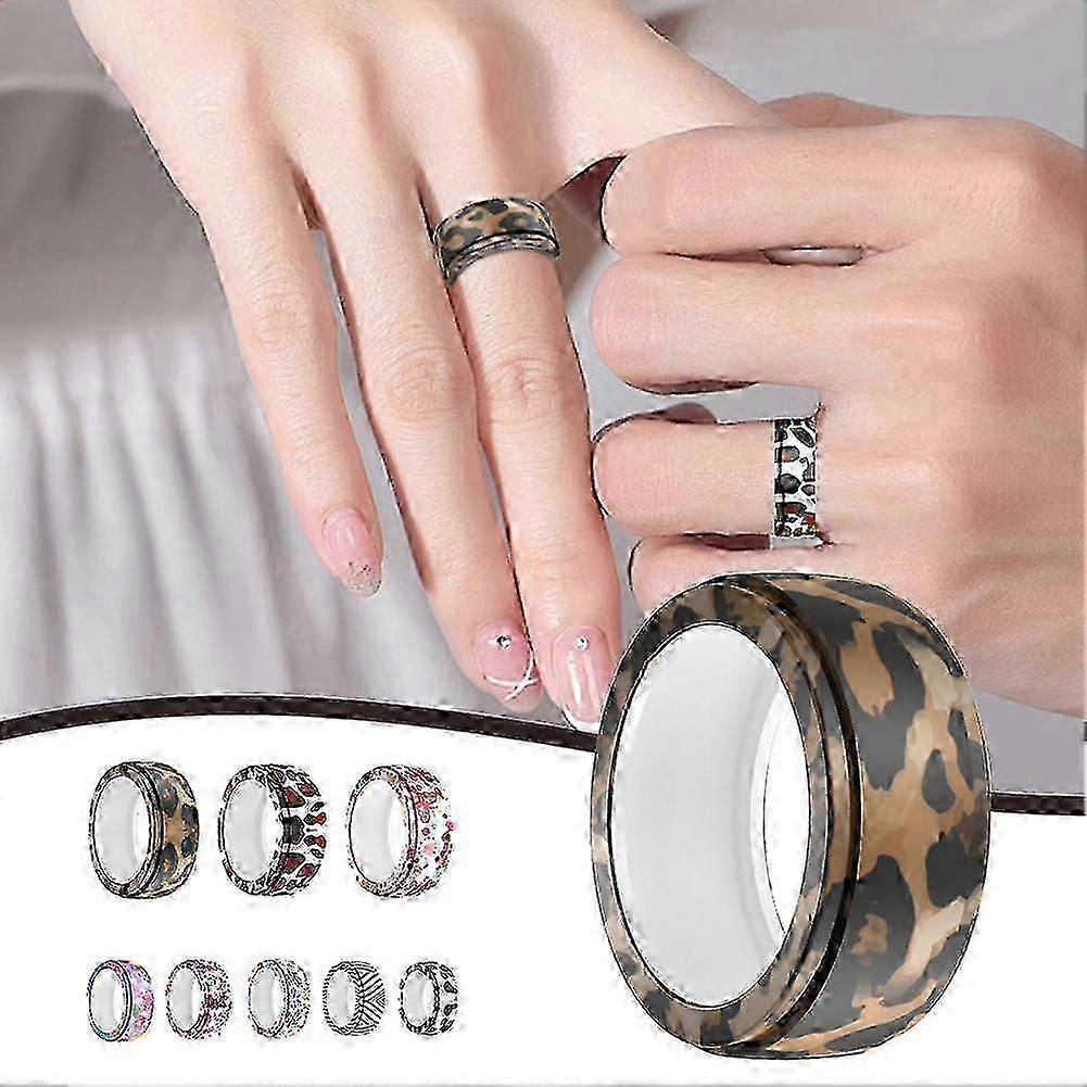 Ring Protector Sleeve Ring Wrapper for Oura Ring Gen3 Printed Silicone Case