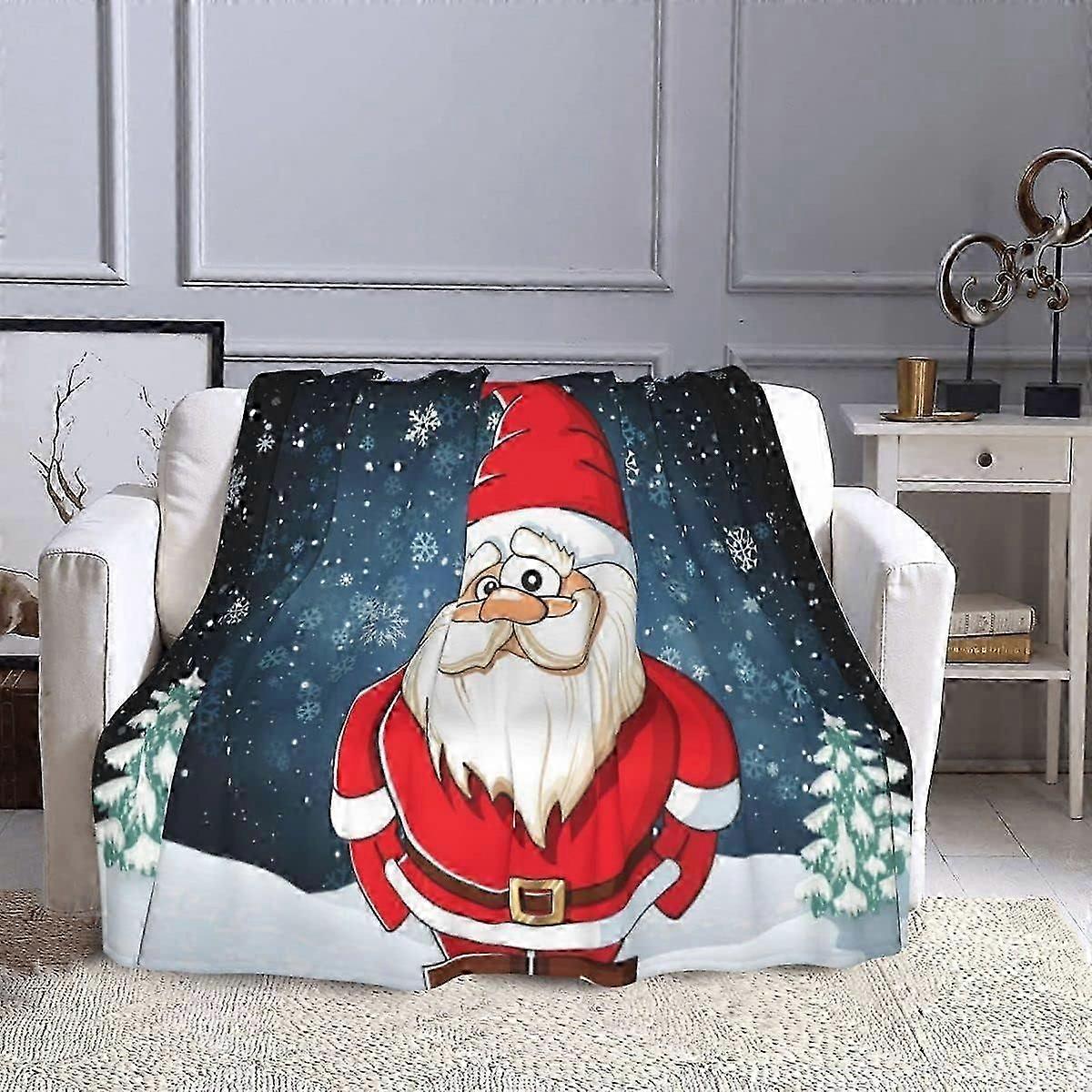 بطانيات عيد الميلاد ، بطانيات نمط 3D ، بطانيات هدايا عيد الميلاد ، منسوجات ، مناسبة للسفر ، غرفة نوم