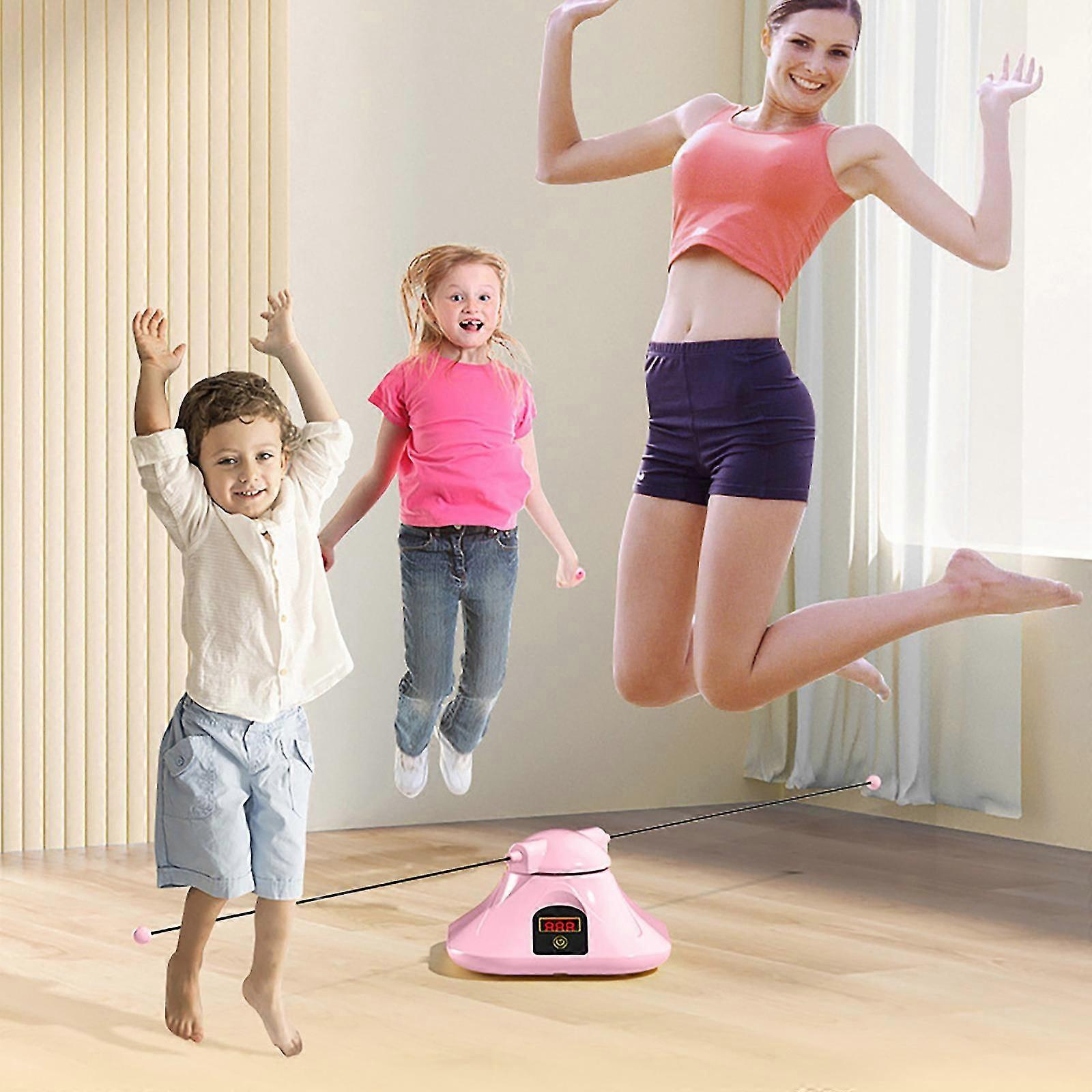 Rope Skipping Machine,electric Rope Skipping Machine Wireless Remote Control, Rope Skipping Sports For Multi-person Entertainment,compact And Portable