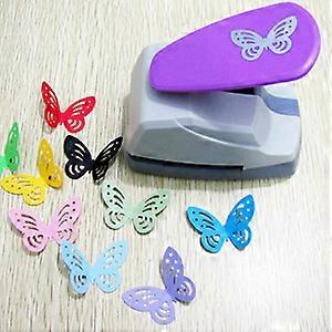 4.7cm Butterfly 3D Paper Punch for Scrapbooking, Card Making, DIY Crafts - Handheld Hole Puncher Cutter Tool