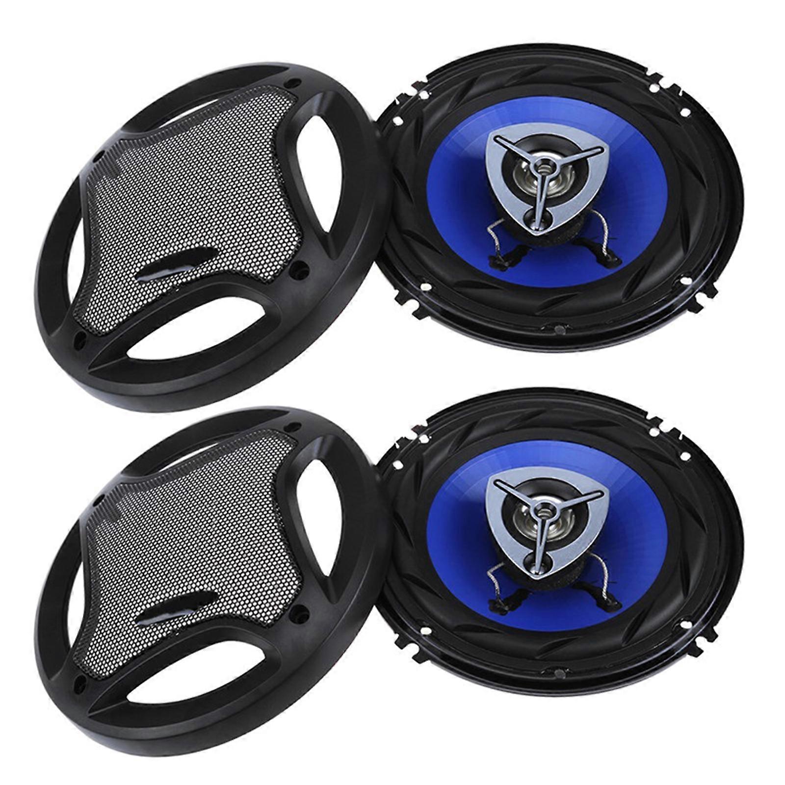 Auto Speakers Vehicle Speakers 6.5inch auto sound  system Simple Installation for Best  Sound Performances & Simple setups  Multicolor