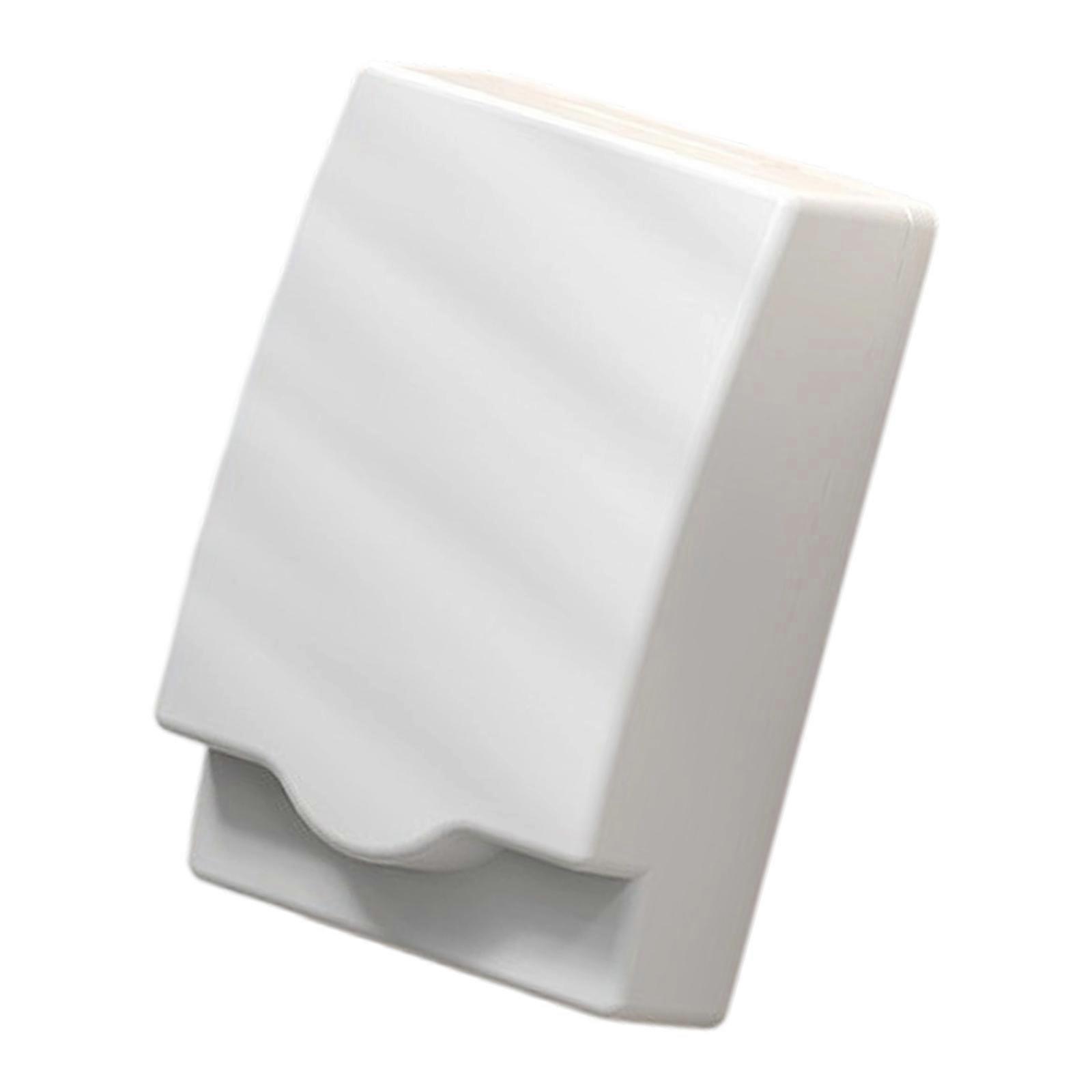 Global 86 Type Port Impermeable Box With Double Fasteners Easy Installation Permanent For Bathroom And Kitchen Use  White