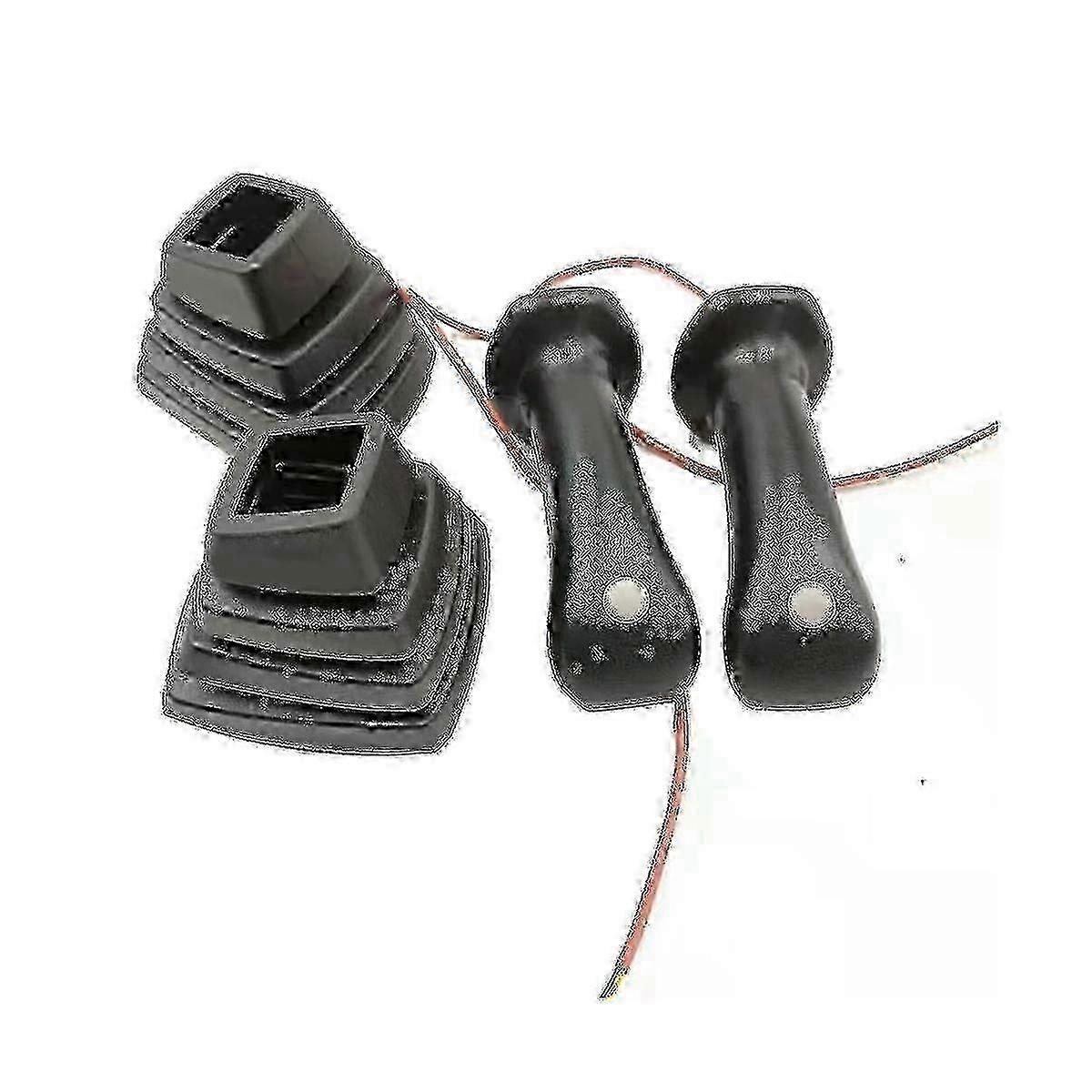 1set L+R Excavator Joystick Assembly Gears Handle with Dust Cover for Rexroth Yuchai Lovol Longgong-55-hao-Yvan