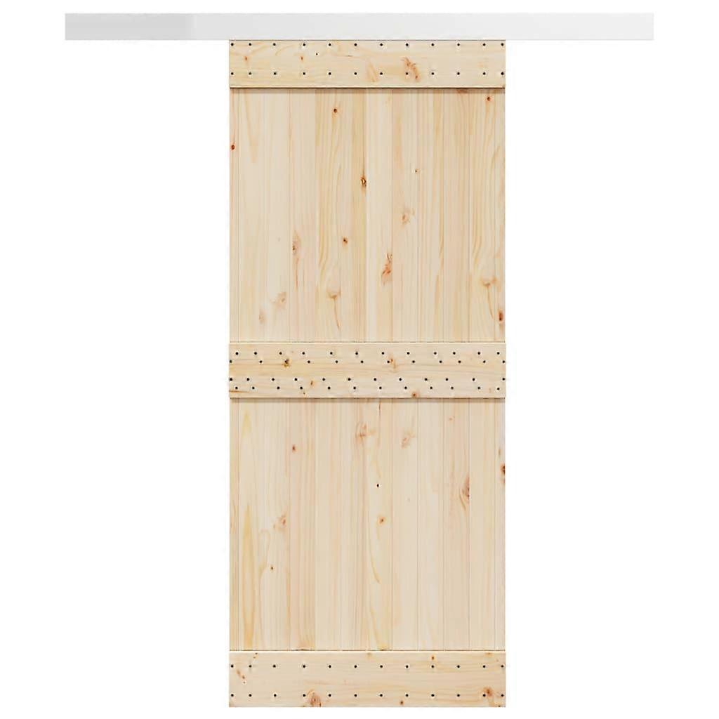 推拉门五金套装 183 厘米铝合金银色