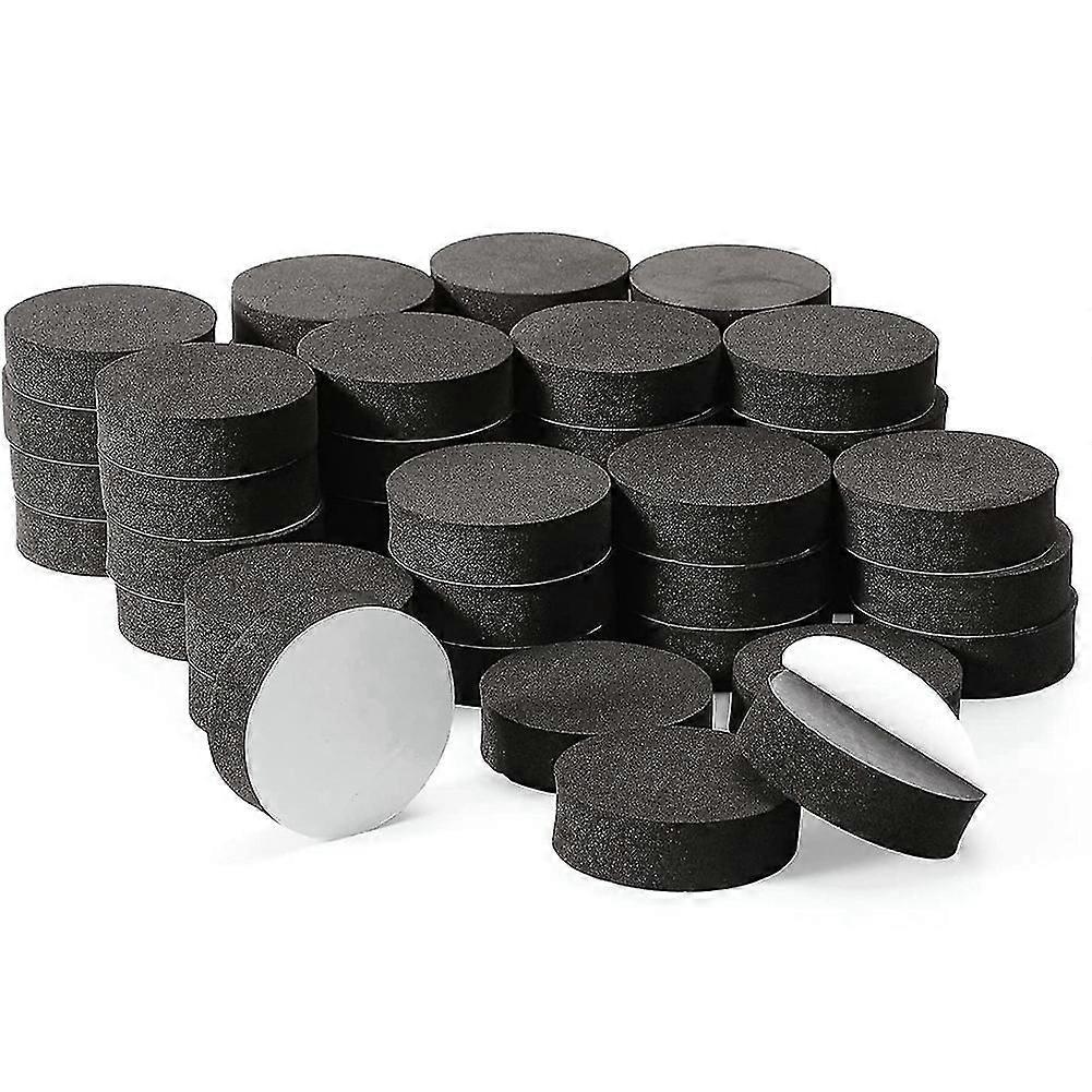 48 قطعة من أقدام أواني النباتات، حصيرة من المطاط الطبيعي لأواني الزهور، أقدام غير مرئية للأواني الثقيلة في الهواء الطلق