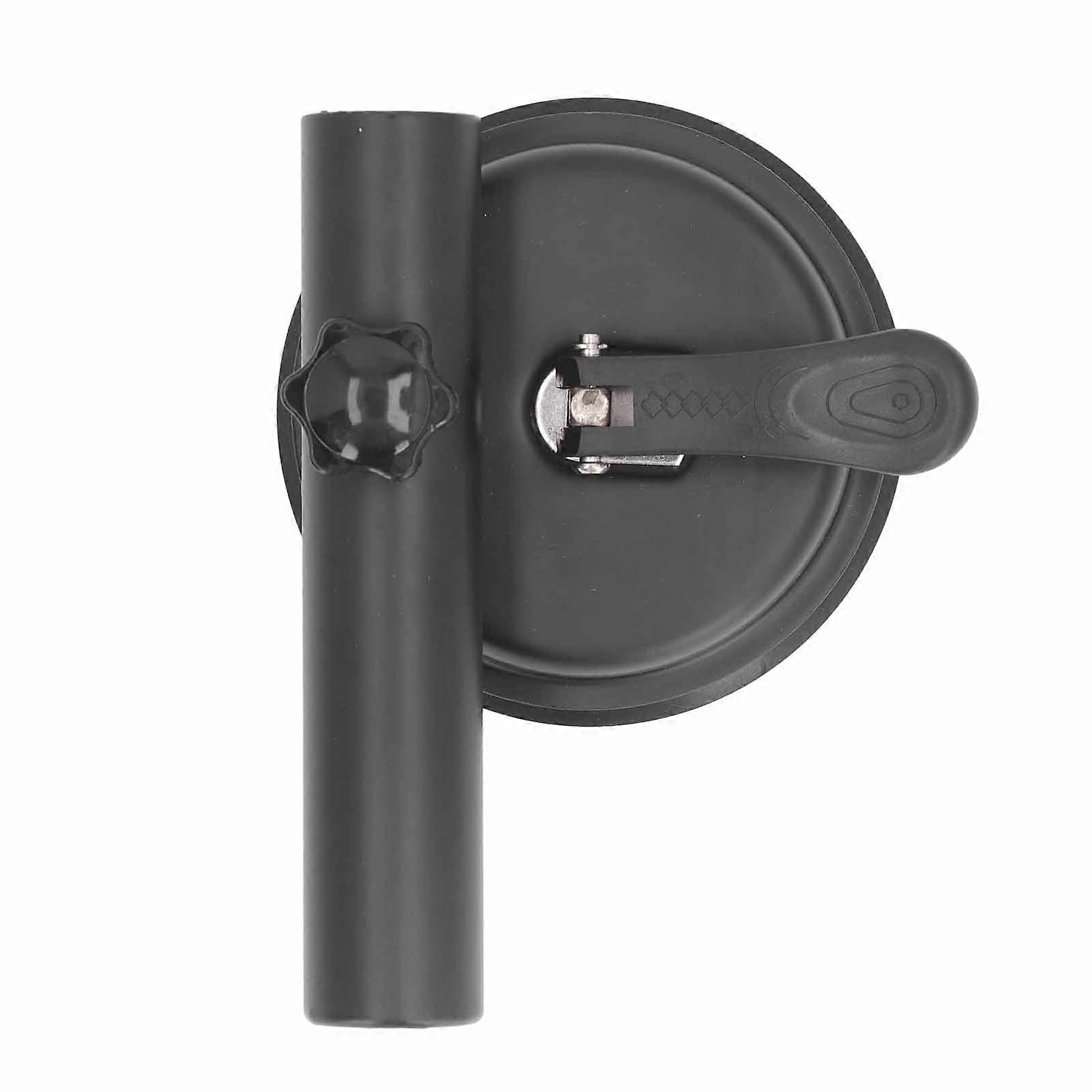 Universal Suction Cup Flag Pole Bracket Vehicle Flagpole Bracket Multi Function Flag Pole Holder Aluminum Alloy Silicone Black