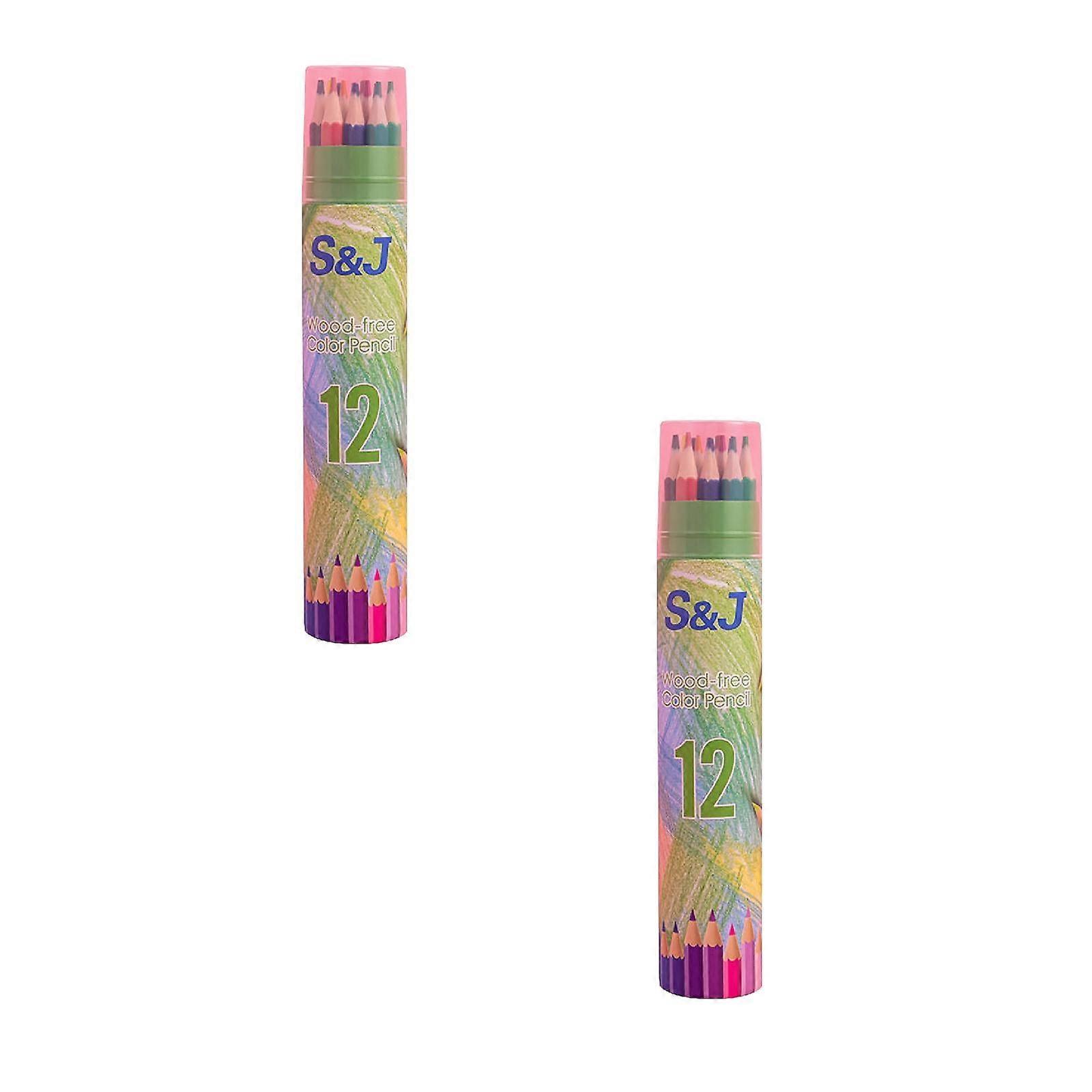 Xubond Pen Color Pencils, Drawing Pencils, Color Drawing Tools For Children And Students, Suitable For Exams, Drawing And Sketching Tools Blue