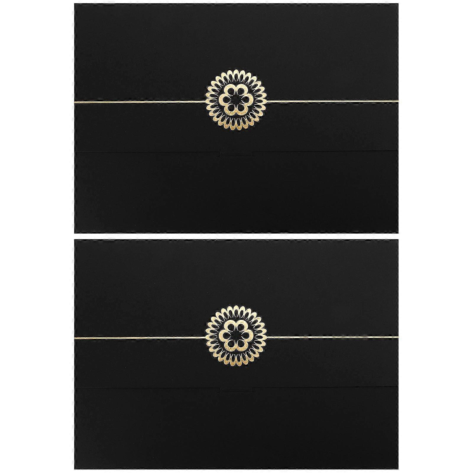 2pcs Certificate Envelope Type Holder Document Covers Certificate Holder