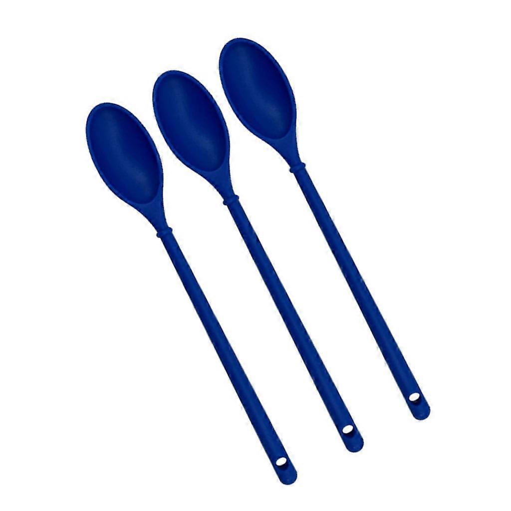 Plastic Salad Tossing Utensils Practical Fruit Salad Stirring Spoons Convenient Salad Spoons Utensils