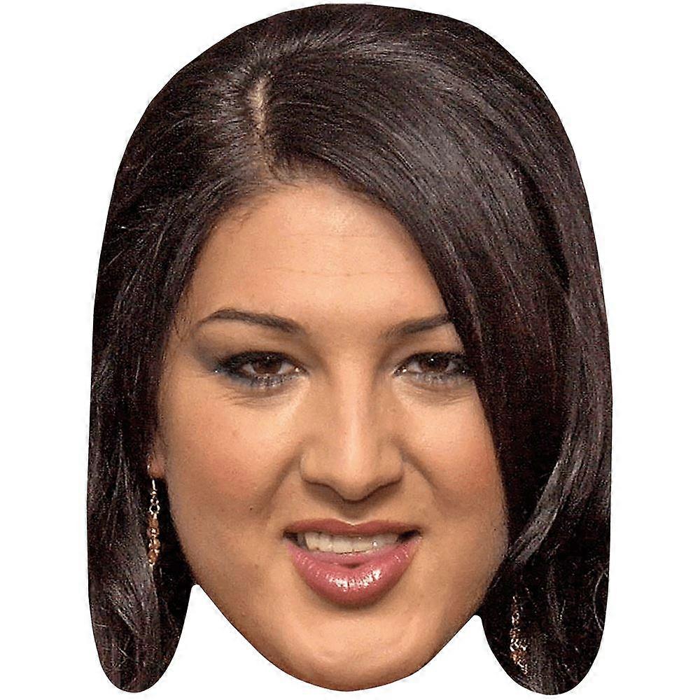 Nadia Almada (Make Up) Big Head. Larger than life mask.