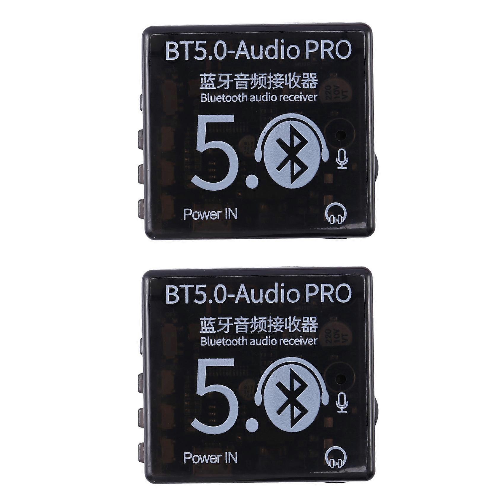 2X BT5.0 Audio Pro Bluetooth Audio Receiver MP3 Lossless Decoder Board Wireless Stereo Music Car Speaker Receiver