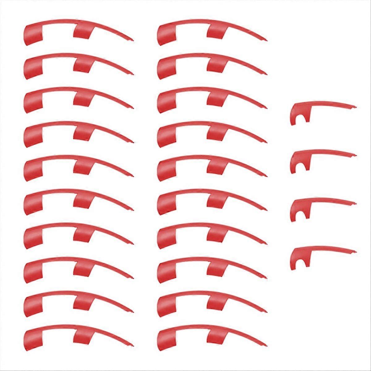 21 Inch Car Hub Cap Rim Patch For Tesla Model Y 2021-2023 Red