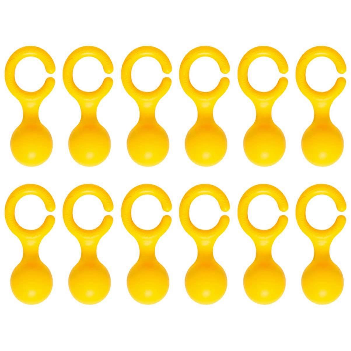 12pcs Plastic Umbrella Holder Clip Stand for Outdoor Table Storage with Secure Grip