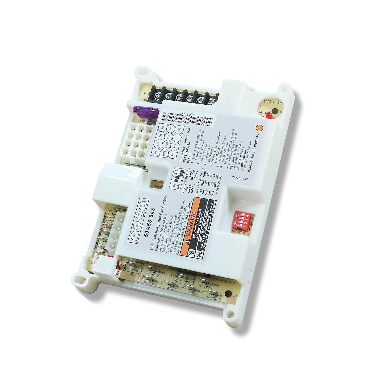 High Performances Heating Module 50A55-843 Integrated Furnace Control Board Furnace Ignition Module Control Board Multicolor