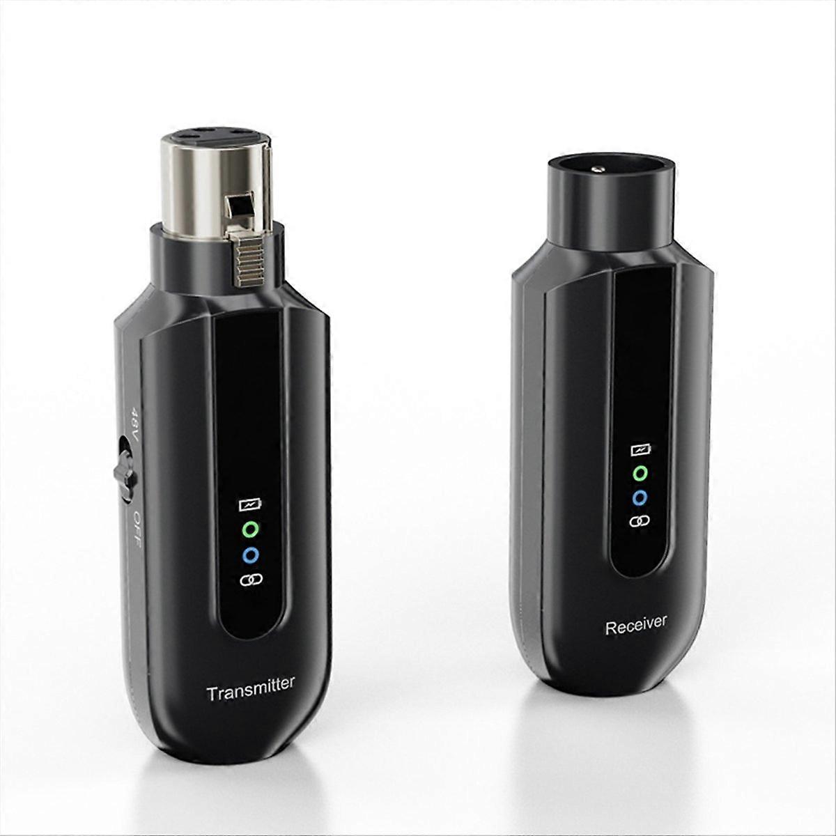 Convertitore per microfono wireless UHF, trasmettitore e ricevitore XLR