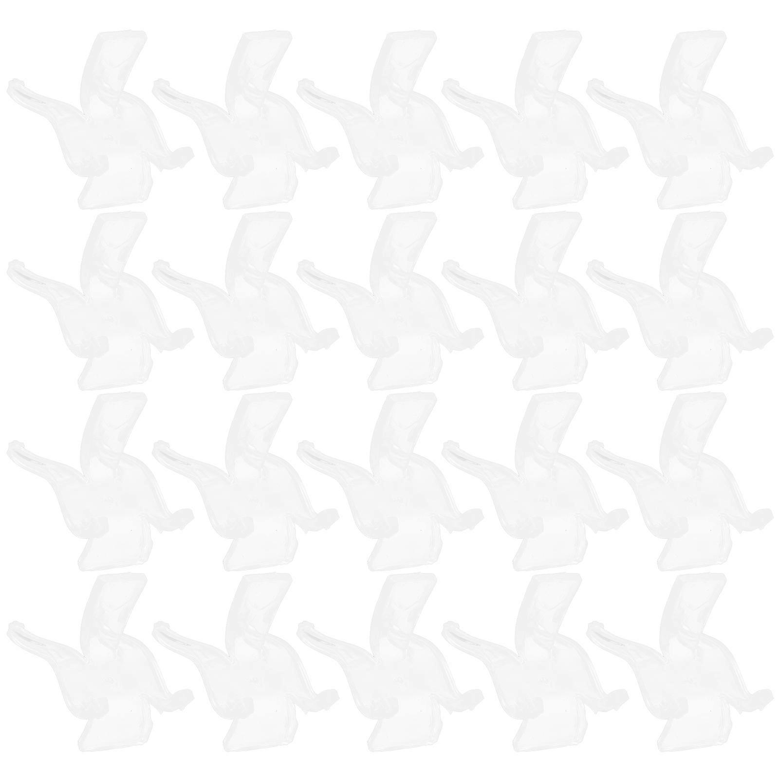 Acrylic Stands for Mineral Display Storage Use Clear 20Pcs Pack