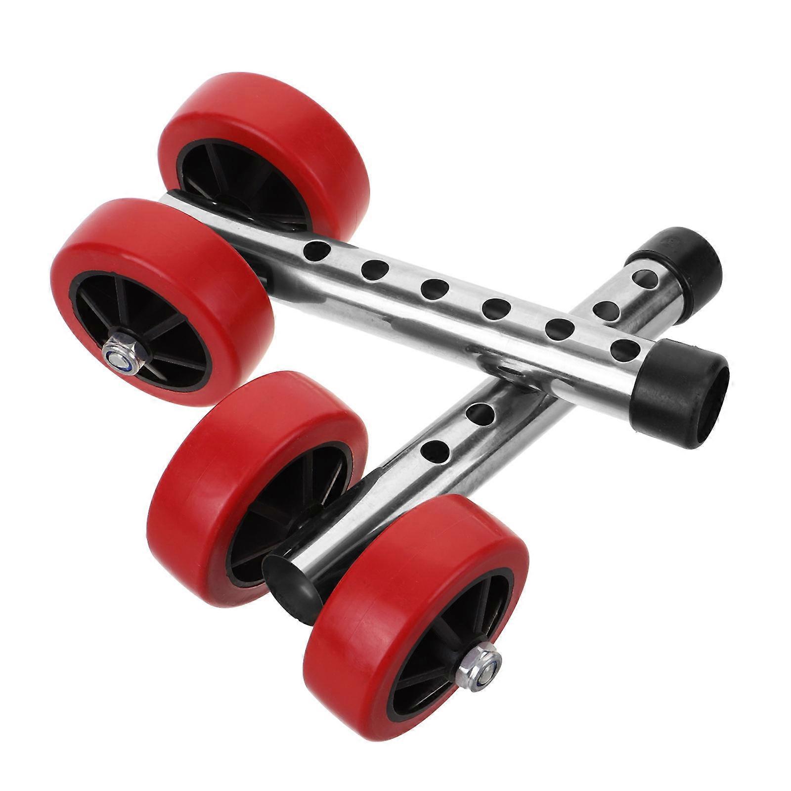 Replacement Wheels for Walker Front Aid 1Pair Wear Resistant